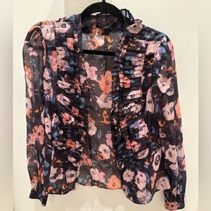 Rachel Roy floral button down